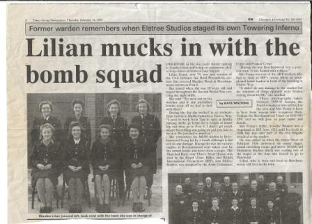 Borehamwood Times article